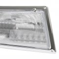 Hecasa Headlight Corner Light Compatible With Peterbilt 375 385 Trucks Halogen Headlamps Turn Signal Assembly Clear Lens Amber