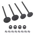 Jdllong Predator 500 Outlaw Intake Exhaust Valves And Seals Spring For Polaris 2003-2007 All 4 