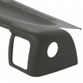 Hecasa Dash Board Cover Compatible With 1999-2006 Gm Pickup Trucks Tahoe Yukon Avalanche Suburban Abs Plastic Painted Dark Grey