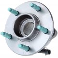 Aintier Front Wheel Hub Assembly Fit For Chevrolet Equinox Pontiac Torrent Saturn Vue 2002-2005 5 Lugs W Abs 513189 1pcs