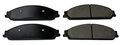 Gx1070 Prosolution Ceramic Brake Pad For Rear Position Noise Reduction And Corrosion Protective Coating 