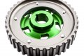 Vms Racing Adjustable Fang Cam Gear In Green Anodized Machined Cnc Billet Aluminum Compatible With Honda Civic D15 6 1 5l 1 6l