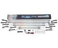 Ledglow 6pc Pink Slimline Led Truck Underbody Underglow Light Kit Durable Waterproof Tubes Designed For Use Under Trucks