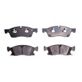 Front Brake Pads For Mercedes Benz Gls350d 2017 Low Metallic Friction Mechanical Pad Wear Sensor 2 58 Inner Height 7 In Width