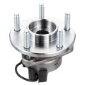 Auto Dynasty 5-lug Hub Factory Style Front Wheel Bearing Assembly With Abs Sensor Cable And Plug For Chevy Cobalt Hhr Pontiac