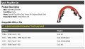 Marketplace Auto Parts Red Spark Plug Wire Set 9mm 45 Degree Boot Compatible With 1975-1996 Ford F-150 Small Block V8