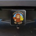 Bigfoot Believes In You Funny Humor Tow Trailer Hitch Cover Plug Insert