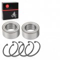 Front Wheel Bearings 44x72x33mm Ring Clip Compatible With Polaris Rzr 800 4 S 2010 2011 2012 2013 2014