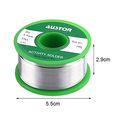 Austor 0 6mm Lead Free Solder Wire With Rosin Core Sn 99 Ag 3 Cu 7 100g 