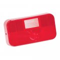 Bargman 30-92-713 Taillight Lens With License Bracket Red 