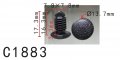 Autobahn88 Trunk Garnish Clip Compatible With Opel Gm Oem 90283614 Pack Of 20