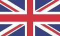 Stickertalk British Flag Magnet 5 Inches By 3 