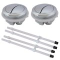 Dual Flush Valve Push Buttons 48mm 2-pack For Kohler Gerber Universal Toilet Tank Button Replacement 