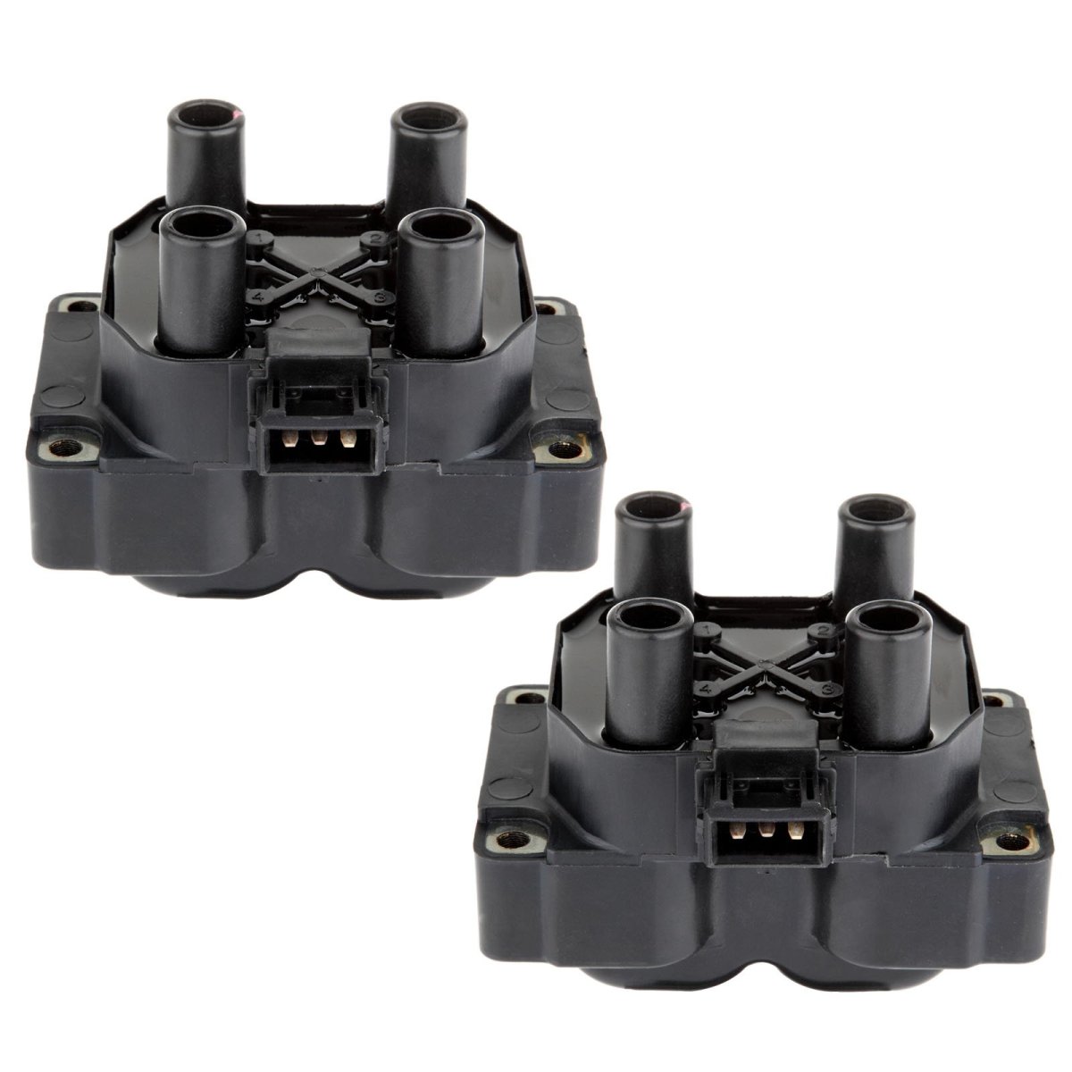 Uf306 Ignition Coil Pack Set Of 2 For Land Rover Range 4 0l V8 1999000 Discovery 6l And Kia Sportage 2 L4 1995