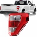 A Right Passenger Side Tail Light Without Bulb For 2021 2022 2023 Ford F150 F-150 Xl Replaces Ml3z-13404-e Rear Taillight 