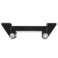 Ocpty Roller Fairlead 2pcs 4000-5000 Lbs 4-way Cable Guide Winch 6 Bolt Pattern For Recovery Off-road Truck Rv Pickup Atv Utv