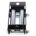 Ocpty Roller Fairlead 2pcs 4000-5000 Lbs 4-way Cable Guide Winch 6 Bolt Pattern For Recovery Off-road Truck Rv Pickup Atv Utv