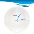 Hqrp 12-inch Glass Turntable Tray Fits Whirlpool W10337247 W11367904 Amv1150vad3 Amv2174vad6 Gmh6185xvb3 Imh15xvq4 Mmv1164ww4