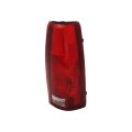 Tail Light Assembly Passenger Side For Gmc C1500 C2500 C3500 1990 To 2000 Fleetside Clear And Red Replacement Gm2801104 