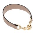 14 17 Inch Pu Leather Short Bag Strap With Clasp Purse Handles Handbags Replacement Straps For Clutch Underarm Bags Tawny Gold 