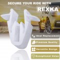 30pcs Rear Hatch Door Side Garnish Moulding Clips 90467-09204 For Toyota Camry Highlander Prius Sienna Lexus Gx470 Is300 Rx330