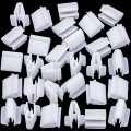 30pcs Rear Hatch Door Side Garnish Moulding Clips 90467-09204 For Toyota Camry Highlander Prius Sienna Lexus Gx470 Is300 Rx330