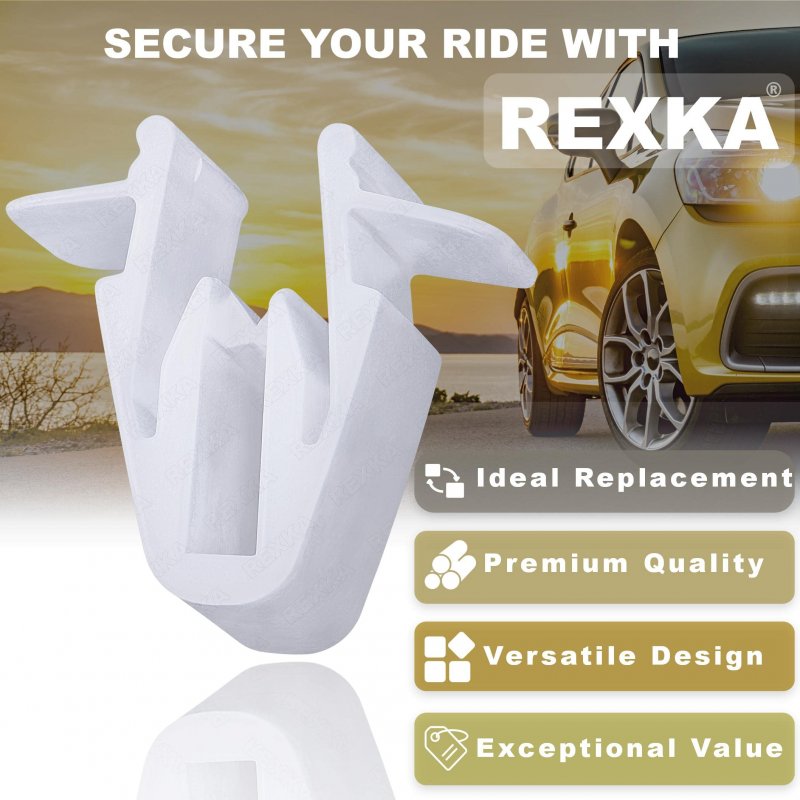 30pcs Rear Hatch Door Side Garnish Moulding Clips 90467-09204 For Toyota Camry Highlander Prius Sienna Lexus Gx470 Is300 Rx330