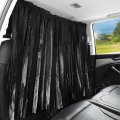 Zatooto Car Curtains Divider Privacy Window Sun Shade Side Windshield Magnetic Sunshades Covers Travel Removable Simple 