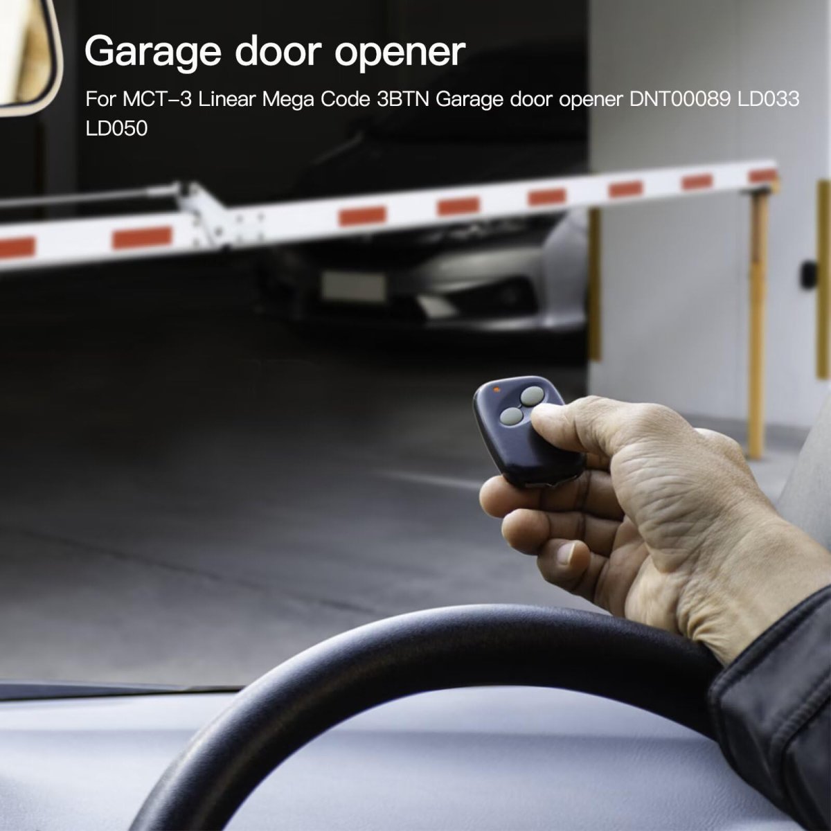 2 Replacement For Mct-3 Linear Mega Code 3btn Garage Door Opener Remote Dnt00089 Ld033 Ld050