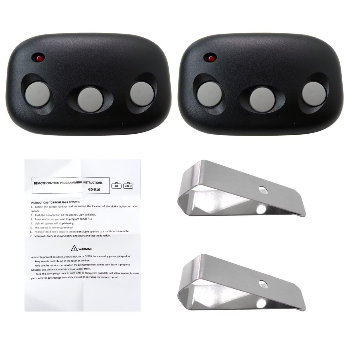 2 Replacement For Mct-3 Linear Mega Code 3btn Garage Door Opener Remote Dnt00089 Ld033 Ld050