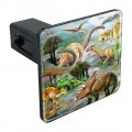 Dinosaur Jurassic Dinoscape Tow Trailer Hitch Cover Plug Insert