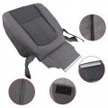 Autokay Gray Driver Bottom Seat Cover Steel Fits For Ford F-150 2011 2012 2013 2014