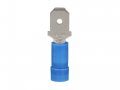 Panduit Dv14-250mb-m Male Disconnect Vinyl Barrel Insulated Funnel Entry 16 14 Awg 250 By 032-inch Tab 1 000-pack 