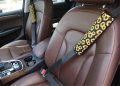 Cozeyat Leopard Pattern Auto Seat Belt Cover 2 Packs Softy Cars Interior Seatbelt Shoulder Strap Protection Pad For Women Men