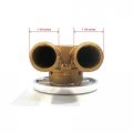 The Rop Shop Raw Sea Water Pump For Volvo Penta 21951348 21213660 Boat Impeller Kit