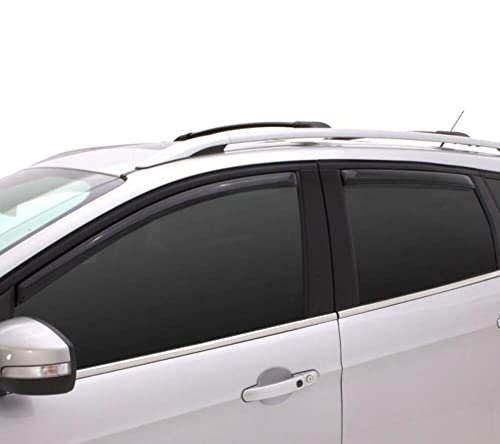 Auto Ventshade Avs In-channel Ventvisor Rain Guards Fits 2015 2017 Chrysler 200 Smoke 4 Pcs 194997