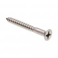Prime-line Wood Screws Flat Head Phillips Drive 12 X 2 In Grade 18-8 S S 15 Pack 