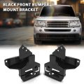 Front Bumper Mount Bracket For Range Rover 2003-2009 Black