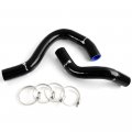 G-plus Silicone Radiator Coolant Hose Pipe Kit Clamps Compatible With Civic Type Rep3k 20a Black