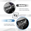 X Autohaux 2pcs For Honda Civic 11th 2022 Car Dashboard Center Console Cover Trims Left Air Outlet Frame Interior Decorative