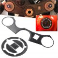 Lirun Motorcycle Gas Fuel Oil Tank Decals Pad Triple Tree Front End Upper Top Clamp Decal Stickers Protector For Suzuki Gsxr600