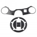 Lirun Motorcycle Gas Fuel Oil Tank Decals Pad Triple Tree Front End Upper Top Clamp Decal Stickers Protector For Suzuki Gsxr600