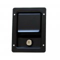 Dual Locking Handle- Single- Interior Exterior- Fits Military Humvee Black 