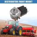 Uxcell Front Mount Tractor Distributor Assembly With 12v Ignition Coil Replacement For Ford 8n Silver Tone