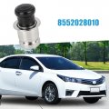 A Absopro Cigarette Lighter Element 85520-28010 Socket Plug For Toyota Corolla 1998-2008 Plastic Metal Black Silver Tone