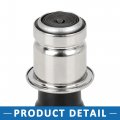 A Absopro Cigarette Lighter Element 85520-28010 Socket Plug For Toyota Corolla 1998-2008 Plastic Metal Black Silver Tone