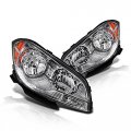 Instyleparts Clear Lens Headlights With Chrome Housing Made For And Malibu 