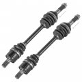 Caltric Rear Right And Left Complete Cv Joint Axles Compatible With Kawasaki Brute Force 750 Kvf750 4x4i Eps 2012-2017
