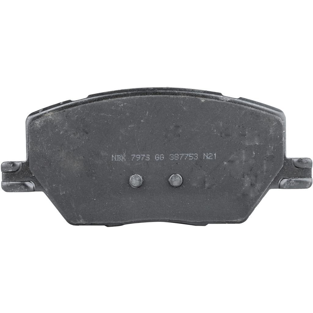 Front Ceramic Brake Pads For Fiat 500x 2016 2017 2018 2019 2020 2 Wheel Set Surestop Pro Line Series Part Number 50018110