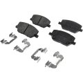 Front Ceramic Brake Pads For Fiat 500x 2016 2017 2018 2019 2020 2 Wheel Set Surestop Pro Line Series Part Number 50018110